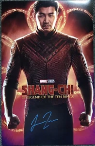 Simu Liu Shang Chi Signed Photo 11x17 - Picture 1 of 1