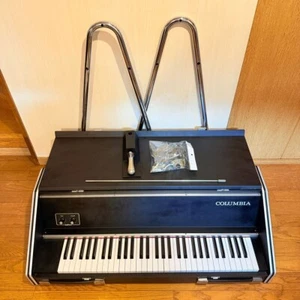 COLUMBIA EP-6C Sintetizzatore Organo Pianoforte Elettronico Vintage Raro Retrò Made in Japan - Foto 1 di 8