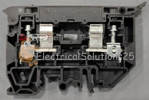 NEW ALLEN BRADLEY 1492-H4 4mm Black Fuse Terminal Block - Box of 25 - Free Ship - Picture 1 of 13