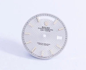 Rolex Daydate 40 mm quadrante motivo argento per 228238 FCD2186 - Foto 1 di 2