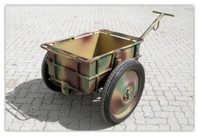 2x remorques d'infanterie allemande,  kits en résine  1:72 ALBY - Photo 1/2