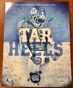 Brand New UNC NORTH CAROLINA TARHEELS 2018 Football Media Guide ACC Media Day - Picture 1 of 1