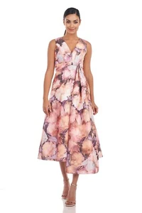 Kay Unger LANI MIDI DRESS (size 14) - Picture 1 of 6