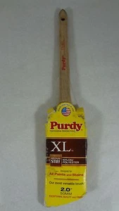Pincel de pintura de ángulo rígido mediano Purdy XL 2" nailon/poliéster todas las pinturas y manchas - Imagen 1 de 2