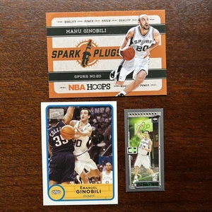(3) Manu Ginobili Inserti NBA Cerchi Candele Bazooka Mini Topps Matrix M3 - Foto 1 di 7