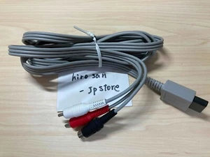 Nintendo Wii Official S-Video Cable S Terminal Cable RVL-010 Genuine Product - Picture 1 of 5