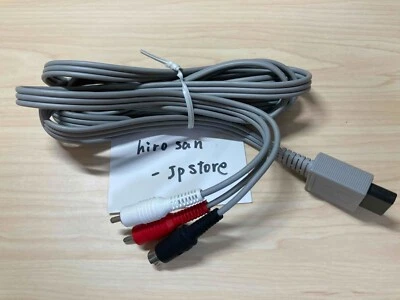 Nintendo Wii Official S-Video Cable S Terminal Cable RVL-010 Genuine Product - Image 1 of 4