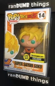 Funko Pop! Super Saiyan Goku Entertainment Earth Exclusive + PROTECTOR - from NJ - Picture 1 of 1