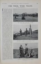 1901 Estampado Coronel SCOBELL'S Campamento En Stormberg Beaufort Oeste