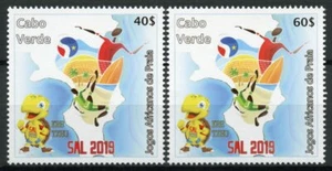Cape Verde 2019 MNH Sports Stamps SAL 2019 African Beach Games Football 2v Set - Picture 1 of 1