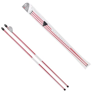 Par de palos de alineación de golf Pure2Improve accesorio de swing entrenamiento ejercicio práctica - Imagen 1 de 3
