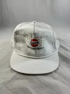 Vintage Gulf Gas Oil Refinery Alabama Reunion Mesh Trucker Snapback Mütze Kappe - Bild 1 von 9