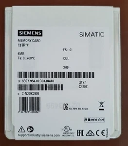 1PZ SCHEDA DI MEMORIA Siemens Non Aperta 6es7954-8lc03-0a0 6es7 954-8lc03-0a0 - Foto 1 di 8