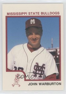 1991 Mississippi State Bulldogs Team Issue John Warburton