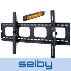60-100" 100kg Heavy Duty Tilt LED LCD Plasma Bracket TV Wall Mount Bracket Black - Picture 1 of 7