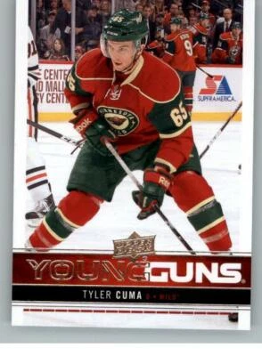 2012-13 Upper Deck #228 Tyler Cuma Young Guns RC (ref 130500) - Image 1 of 2