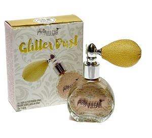 PRETTY VULGAR Brillo Polvo POLVO SPRAY Rostro, Cabello y Cuerpo .42 Oz Talla Completa NUEVO con CAJA - Imagen 1 de 6