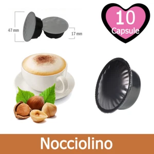 10 Capsule Cialde Nocciolino Compatibili LAVAZZA A MODO MIO Caffè Kickkick  - Bild 1 von 1