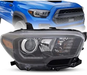 For Toyota 2017-2019 Tacoma Headlight Assembly LED DRL&Halogen Bulb Right Side - Picture 1 of 10