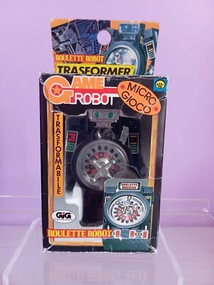 🔥🔥🔥Transformers Trasformer Game Robot Roulette Scatola Gig Takara Nuovo 🔥🔥 - Immagine 1 di 4