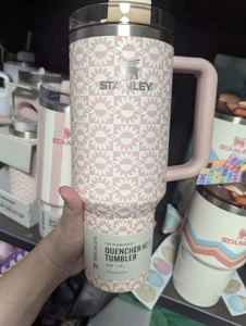Neu Stanley Tasse The Quencher H2.0 Flowstate Becher 40 Unzen - Pfirsich Peitsche Sonnenblume - Bild 1 von 5