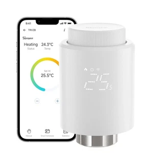 SONOFF Zigbee 3.0 Thermostatic Radiator Valve, TRV Smart Home Heating Thermostat - Picture 1 of 17