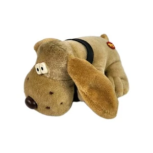 Kennel Kuddles Peluche Cane Marrone Collare Nero 5" Peluche Tara Giocattolo Vintage Cucciolo - Foto 1 di 5