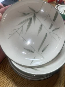 Winfield China Bamboo Bread And Butter Plates Set Of 6 - Picture 1 of 3