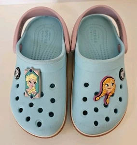 Zoccoli classici CROCS Iconic Comfort blu rosa bambina ragazzo taglia 10 - Foto 1 di 9