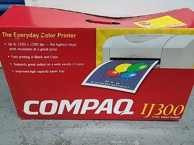 VTG.  Compaq IJ300 Color Inkjet Printer ( N.O.S.) - Image 1 of 4