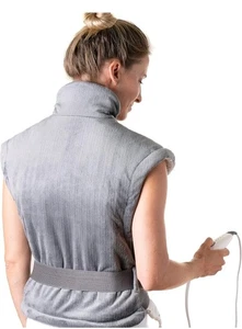 Pure Enrichment PureRelief XL Rücken & Nacken Heizkissen - Safe Heat Grau Neu - Bild 1 von 2