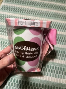 BRANDNEU in BOX Pier 1 One Imports GIRLFRIENDS Schnapsladen Kaffeebecher 💜sj7m5s - Bild 1 von 16