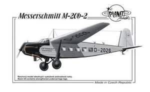 Messerschmitt M-20 b-2 PLT196 Planet Models 1:72 New - Picture 1 of 1