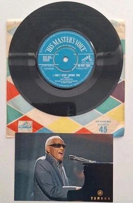 Ray Charles 'I Can't Stop Loving You'1962 HMV Records Original UK 7"Single - Image 1 of 3
