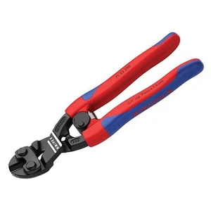  Knipex Kompakt-Bolzenschneider 20° Kopf Mehrkomponentengriff 200 mm 7122200 - Bild 1 von 9