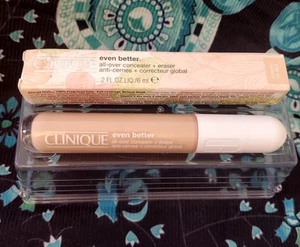 Clinique CN10 'Even Better All Over Concealer + Eraser' Alabaster Full Size NIB - Picture 1 of 5