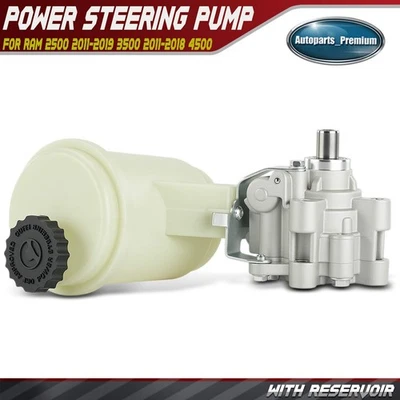 Bomba de dirección asistida con depósito para Ram 2500 2011-2019 3500 2011-2018 4500 5500 Foto 1 de 4