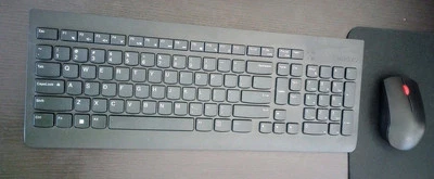 Lenovo KBRFBU71 Keyboard & Mouse Combo - COMPLETE With Dongle. - Image 1 of 2