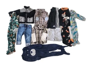 Lote de 11 piezas de ropa para niños pequeños talla 2T/3T pijama pantalones cortos leer descripción - Imagen 1 de 15