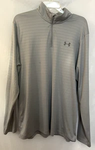 Camisa Polo Under Armour Heat Gear Gris Para Hombre Suelta Ligera Talla L Mangas Largas - Imagen 1 de 13