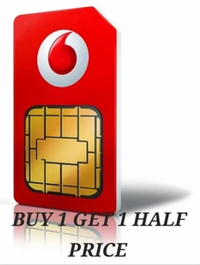 CARTE SIM VODAFONE PAY AS YOU GO SCELLÉE 4G NANO MICRO SIM disponible - Photo 1 sur 4