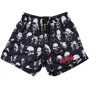 Pantaloncini corti da uomo Kill Crew DEMONS MUAY THAI (TAGLIO MEDIO COSCIA) - NERI Taglia: M Nuovi con etichette - Foto 1 di 6