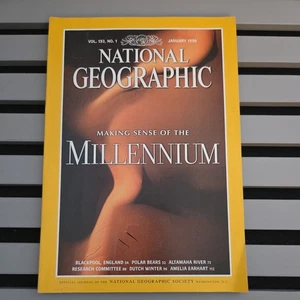 National Geographic Magazine January 1998 (Making Sense of the Millenium) - Picture 1 of 2