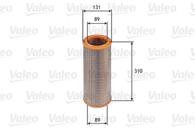 VALEO Luftfilter 585601 Filtereinsatz für RENAULT CHRYSLER JEEP OPEL MASTER CJ8 - Bild 1 von 4