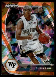 2021-22 Panini Prizm Draft Picks Prizms Orange Ice Chris Paul #68 21076 - Foto 1 di 2