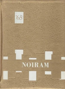 Marion Central School New York NY 1965 Noiram Yearbook Annual HS K-12 - Picture 1 of 1