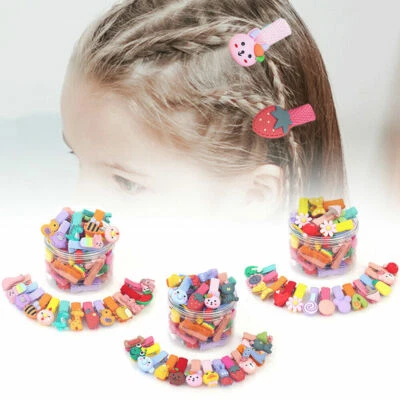 26Pcs Children Cute Hairpin Flower Cartoon Hair Clips for Girls Kids Headdress - Image 1 of 4