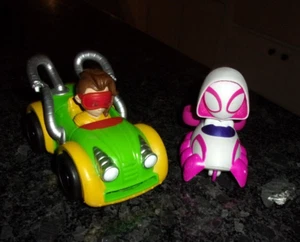 MARVEL DOCTOR OCTOPUS GIRL AND SPIDER GIRL HELICOPTER - KIDS TOYS - Picture 1 of 10