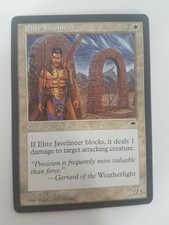 Elite Javelineer Magic the Gathering MTG Tempest White Common