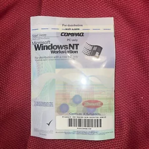 NEW SEALED Microsoft Windows NT 4.0 Workstation - Picture 1 of 1